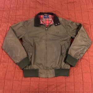Fred Perry waxed Harrington